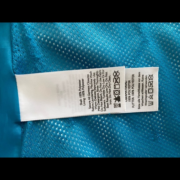 Blue Eddie Bauer Rain Jacket - Picture 5 of 5